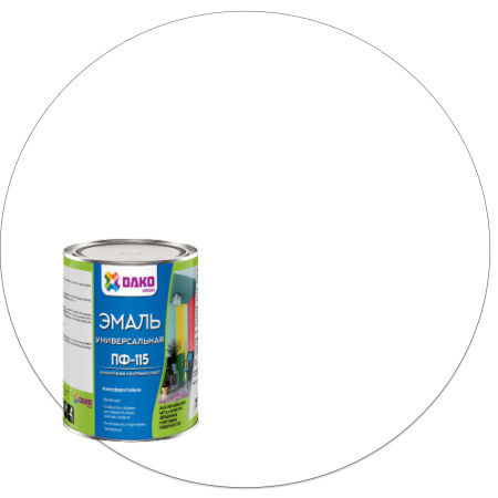 ЭМАЛЬ ПФ -115 DAKO БЕЛЫЙ 20КГ